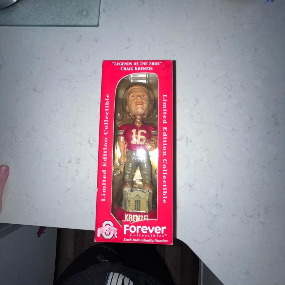 Forever collectibles Craig Krenzel Bobblehead Limited Edition. New in box.
